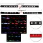 12V 8 Colors Music Control RGB LED Under Car Glow Underbody Neon Lights W Remote