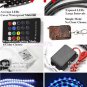 12V 8 Colors Music Control RGB LED Under Car Glow Underbody Neon Lights W Remote