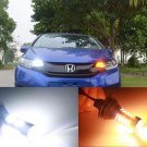 2PCS 7440 Dual-Color Switchback DRL Turn Signals LED Bulbs W/ Load Resistor Set
