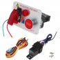 Racing Car 12V Ignition Switch Panel Engine Start Push Button Red LED Toggle
