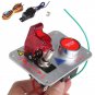 Racing Car 12V Ignition Switch Panel Engine Start Push Button Red LED Toggle