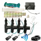 DC 12V Car 4 Door Central Lock/Unlock Keyless Entry System Kit + Remote Key Fob