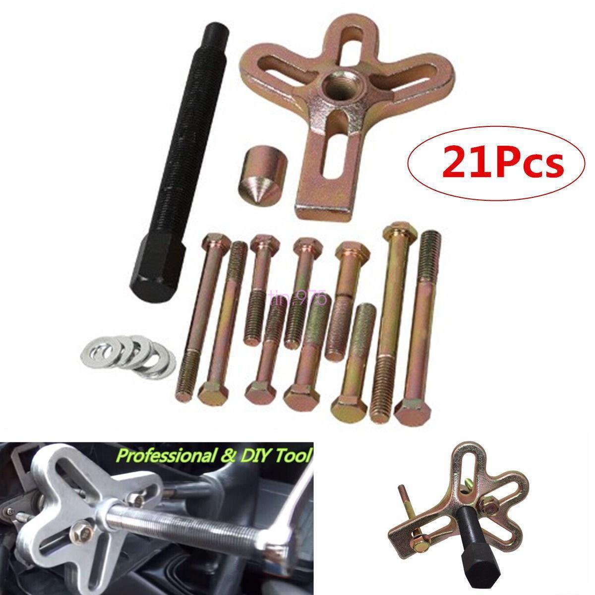 Car Heavy Duty Harmonic Balance Crank Shaft Tool Steering Wheel Puller Tool Kit