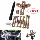 Car Heavy Duty Harmonic Balance Crank Shaft Tool Steering Wheel Puller Tool Kit