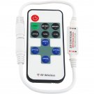 DC 5-24V 11 Keys RF Remote Controller Mini Dimmer for Led Single Color Strip