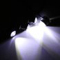 4X White LED Eagle Eye Night Rider Scanner DRL Light Lamp Remote For Harley 1200