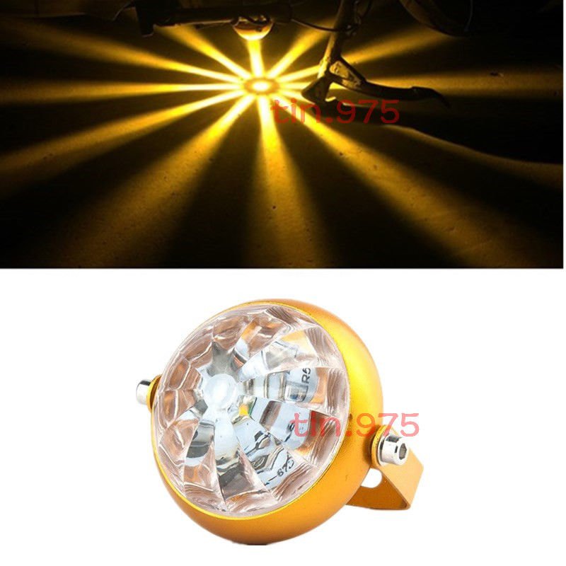 Motorcycle Underbody Footlight Chassis Decorative Light Neon Accent Glow Yellow