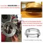 7" Daymaker HID LED Headlight Mounting Ring Bracket For Harley Touring 1994-2014