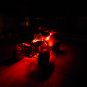 Wireless Remote Control 12" 30CM Motorcycle Red LED Light Strip Kit For Suzuki