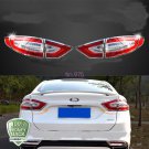 FOR 2013 2014 2015 2016 FORD FUSION 4PCS CHROME TRIM BEZEL TAIL LIGHTS COVERS US