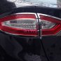 FOR 2013 2014 2015 2016 FORD FUSION 4PCS CHROME TRIM BEZEL TAIL LIGHTS COVERS US