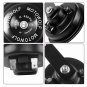 2 Pcs Waterproof 435HZ 110dB Motorcycles ATV Super Loud Tone Snail Horn Speakers