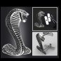 FOR CAR FORD MUSTANG COBRA SNAKE SHELBY SUPER HOOD BUMPER GRILL BADGE BLACK