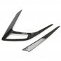 Carbon Fiber Look Tail Light Eyelid Trim for Honda Civic 10th Sedan 2016 2017