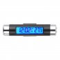 2in1 LED Digital Car Air Vent Clock Thermometer Temperature Auto LCD Backlight