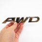 Tailgate AWD Chrome 100% Metal Emblem Sticker Badge 4 Wheel Drive SUV Off Road