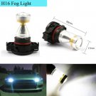 2x 2000lm 6500k 5202 H16 LED Front fog light Bulb White For Toyota Lexus car