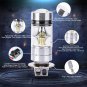 2Pcs H3 LED Fog Light 100W Super Bright CREE Chips Car Driving Bulb White 12/24V