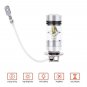 2Pcs H3 LED Fog Light 100W Super Bright CREE Chips Car Driving Bulb White 12/24V