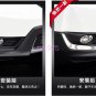Chrome ABS Front Fog Lamp Eyelid Trim Cover 2pcs For Honda CR-V CRV 2017 2018