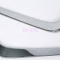Chrome ABS Front Fog Lamp Eyelid Trim Cover 2pcs For Honda CR-V CRV 2017 2018