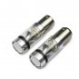 2PC Xenon White 100W H6M P15D ATV Honda Kawasaki Yamaha LED Headlight Bulbs