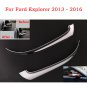 2x Autos Rear View Mirror ABS Chrome Trim Cover Fit For Ford Explorer 2013 2017