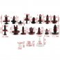 415Pc 18 Sizes Plastic Car SUV Trim Clips Retainer Panel Bumper Fastener W/ Box