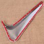 Fit For Toyota Highlander 2015 2016 Chrome Car Rear Window Corner Spoiler Cover