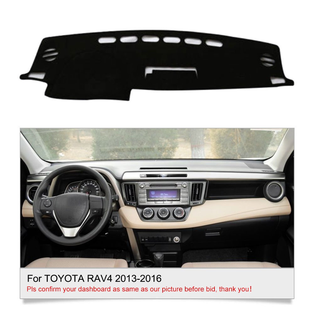 Inner Dashboard Dash Mat DashMat Sun Cover Pad For TOYOTA RAV4 2016 2017