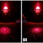 Moto Car Universal Tail Decoration Laser Lamp Warning Light With 6 Logos For BMW