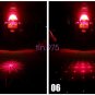 Moto Car Universal Tail Decoration Laser Lamp Warning Light With 6 Logos For BMW
