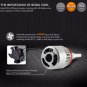 Rair CREE LED Headlight H7 For Volkswagen VW Jetta 2005-2017 Passat 1998-17 A