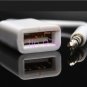 10x Car SUV MP3 3.5mm Male AUX Audio Plug Jack To USB 2.0 Female Converter Cable