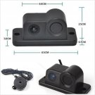 2in1 Car Parking Reversing Sensor Radar Rear View Backup Night Vision CCD Camera