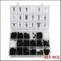 415pcs 18 Sizes Interior Door Trim Plastic Panel Retainers Clips for Ford