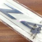 ABS Chrome z4 Letters Number Trunk Rear Emblem Decal Badge Sticker for BMW Z4