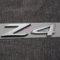ABS Chrome z4 Letters Number Trunk Rear Emblem Decal Badge Sticker for BMW Z4
