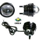 2Pc 15W Car Cree 10W LED Projector Lens Light Fish lamp Eagle Eye SUV Fog bulb