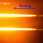 2x30cm Switchback Flowing Car DRL LED Knight Rider Turn Signal Brake Light Strip