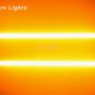2x30cm Switchback Flowing Car DRL LED Knight Rider Turn Signal Brake Light Strip