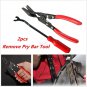 Pair Car Offroad Door Card Panel Trim Clip Removal Uphostery Remove Pry Bar Tool