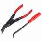 Pair Car Offroad Door Card Panel Trim Clip Removal Uphostery Remove Pry Bar Tool
