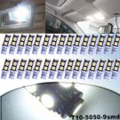 30PC White T10 168 194 High Power 9 SMD LED Parking Turn Signal Blinker Lights