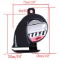 2x Universal 12V 510Hz Auto Car Truck 110DB Loud Snail Air Horn Siren Waterproof