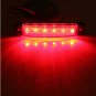 4PC Red Marine Led Light Courtesy Light Strip for Boats 12 Volts