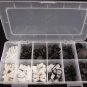 146 Pcs/set Plastic Fender Liner Fastener Rivet Push Clips Retainer For Toyota