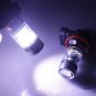 2x H8 6000K 100W Cree LED 20SMD Projector Fog Driving DRL Light Lamp Bulbs White
