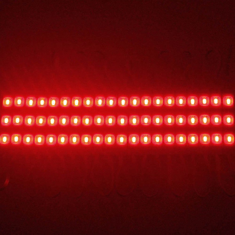 60SMD 20PC RED LED WATERPROOF BOAT/DECK/FISHING/CARAVAN LIGHTS MODULES