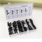54pcs 6Size Car Body Wiring Harness Fastener Routing Clips Convoluted Assortment